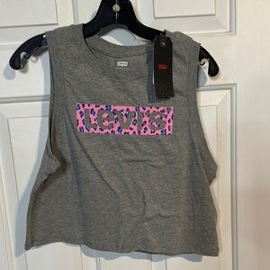 NWT Women’s Small Levi’s Cropped Tank